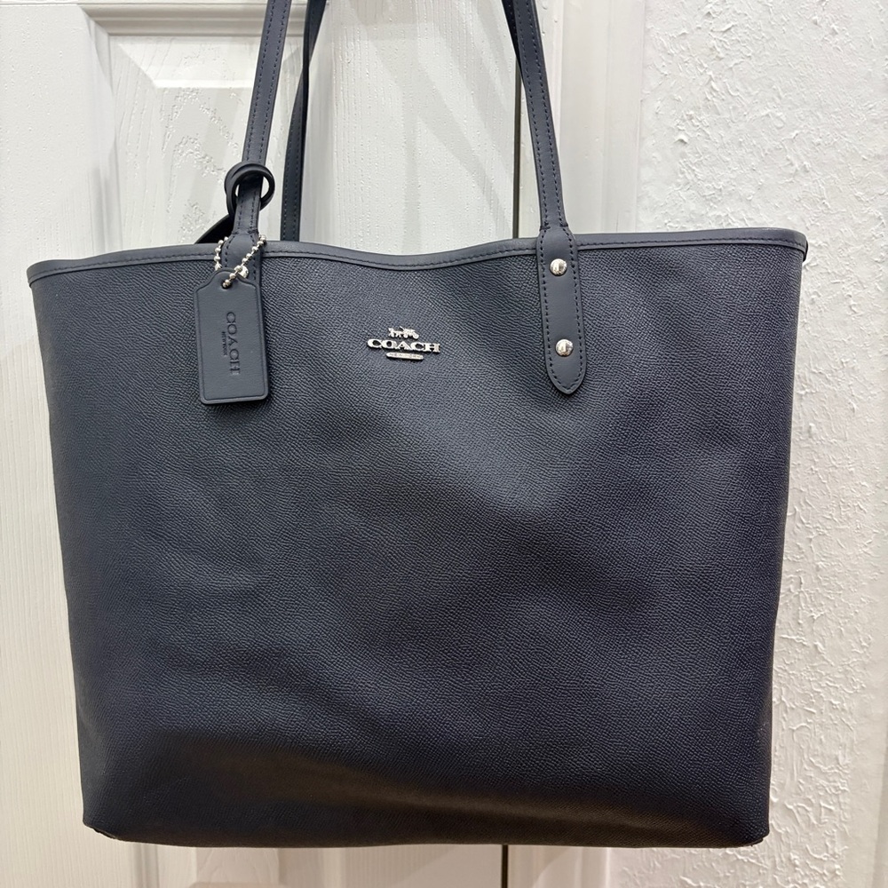 Coach Rainbow Chevron Tote Bag - Picture 10 of 16